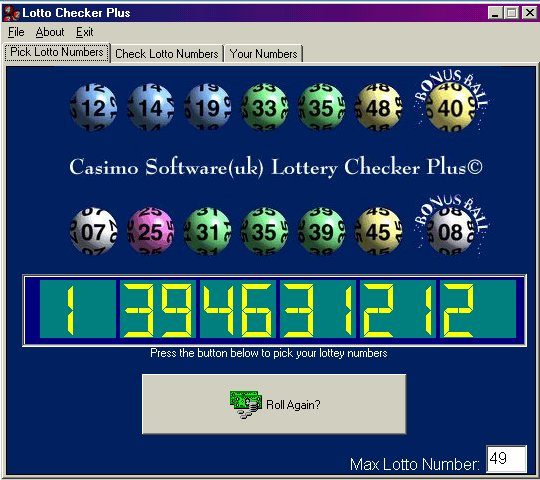 Lottery Checker Plus 2.1 full